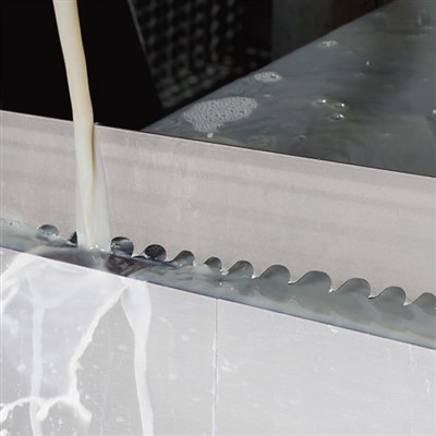 BF PRO-karbido juostinis pjūklas, skirtas aukštos temperatūros lydinio pjovimui